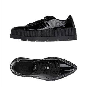 Puma X Fenty Black Pointy Creeper Sneakers